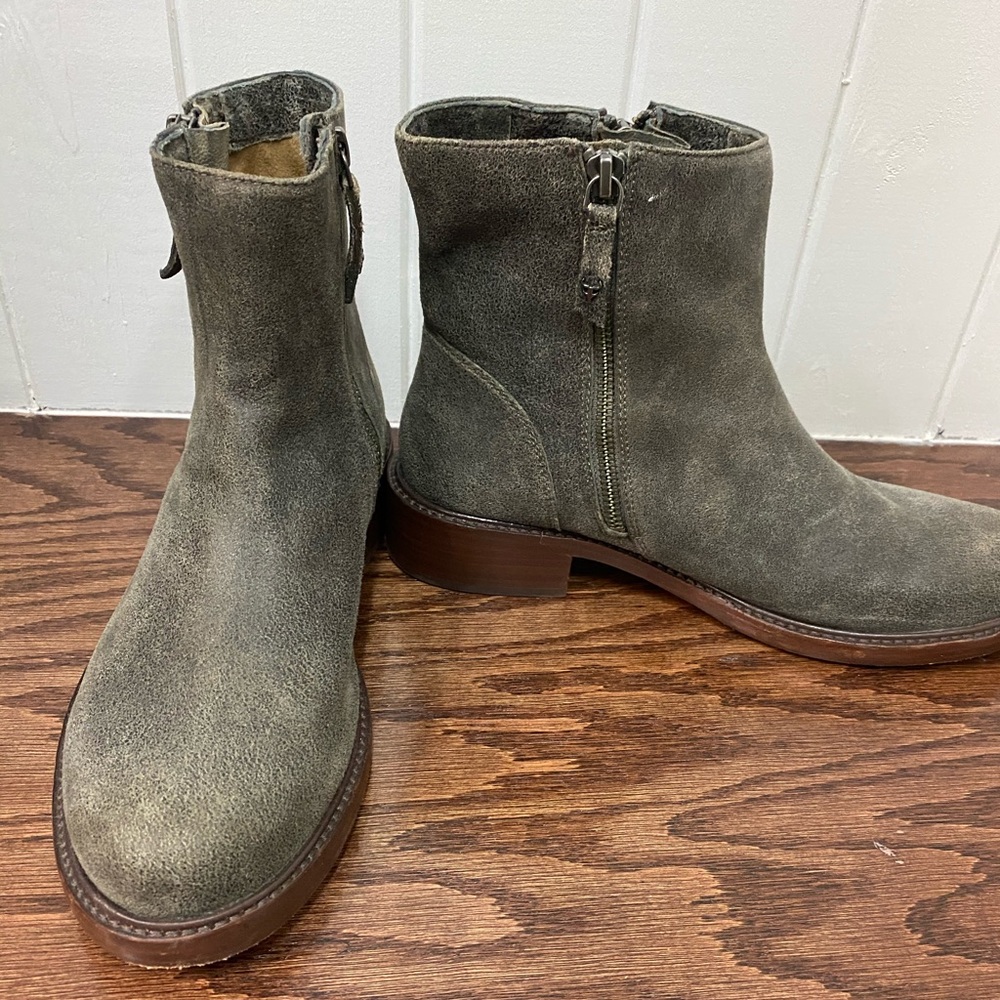 Booties Full Grain Leather